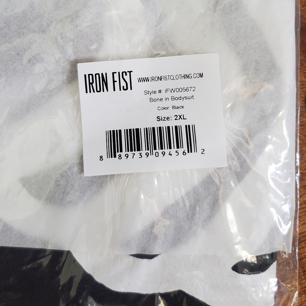☠ Iron Fist Bone In Bodysuit ☠ - Picture 14 of 16